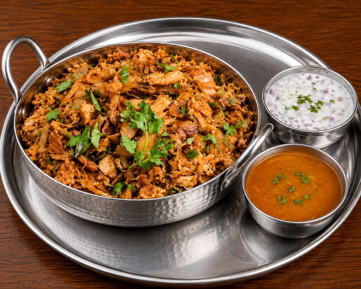 Chicken Kothu Parotta