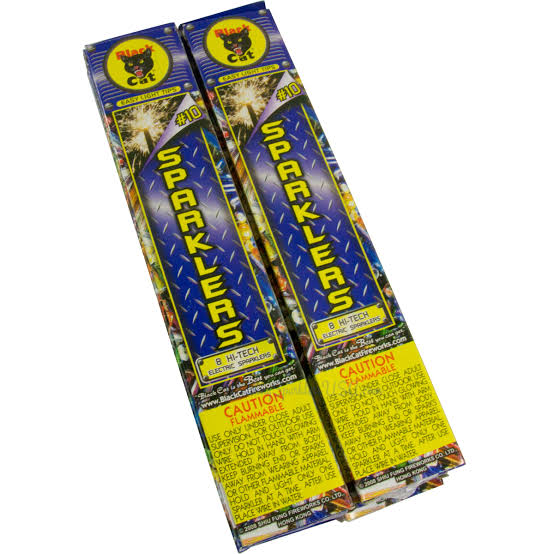 10" Gold Sparklers
