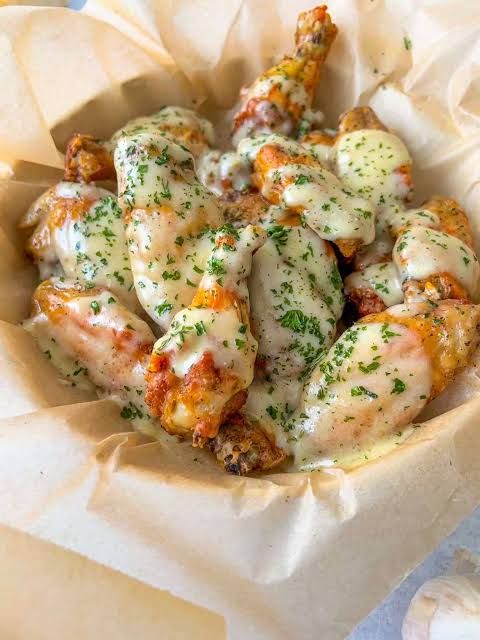 Parmesan Garlic Wings