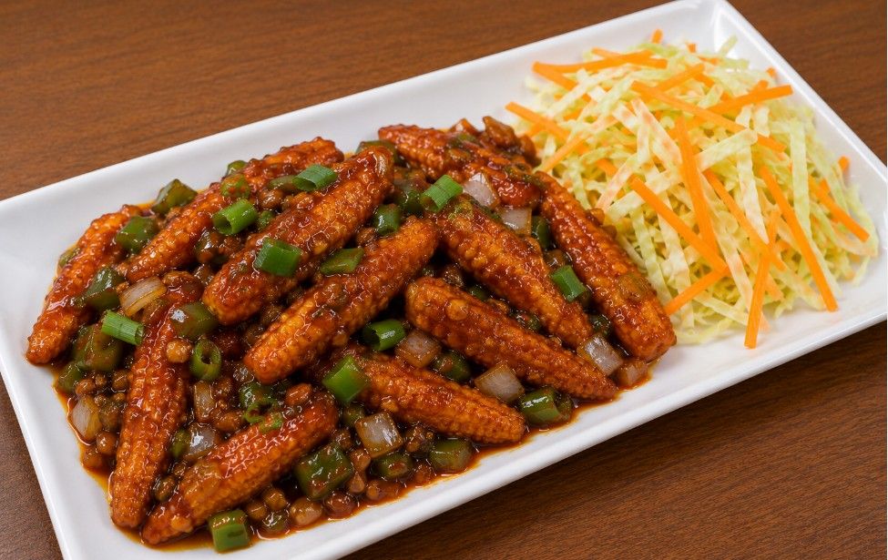 Baby Corn Manchurian