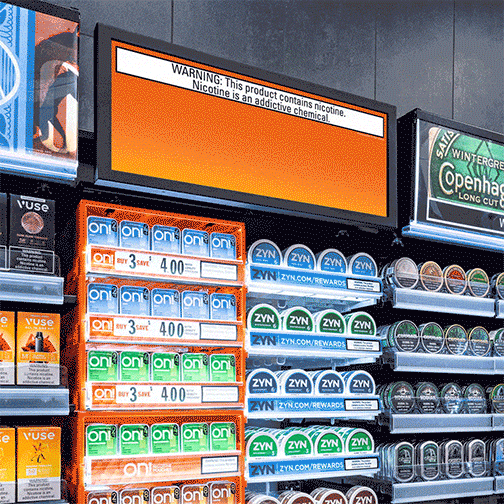 digital signage software for tobacco shop Harbor Convenience