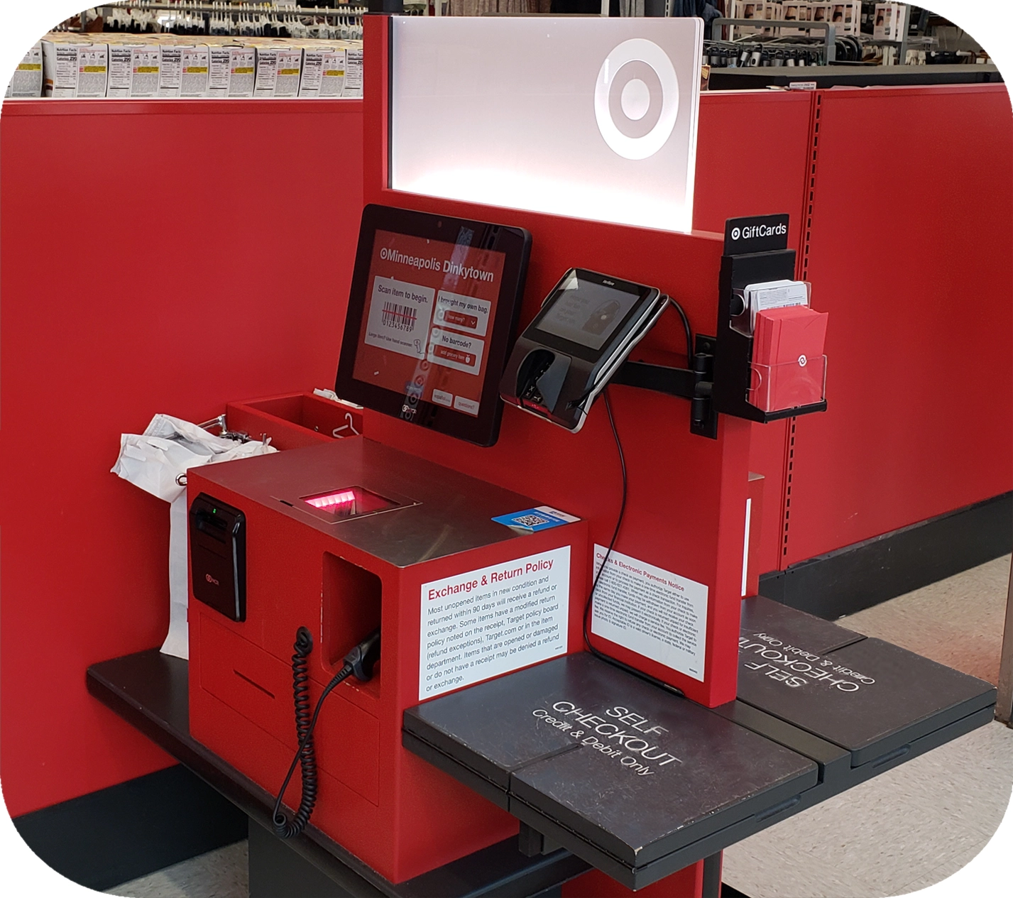 Target Inside Checkout Harbor | Custom Solutions