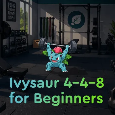 Ivysaur 448 – 3-Day Beginner 4-4-8 Program
