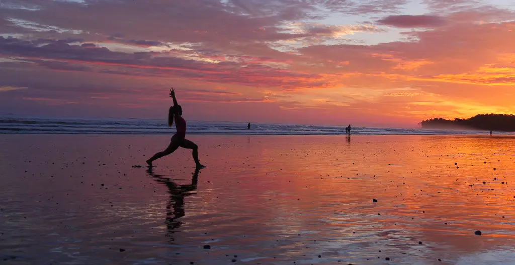 Yoga on Tamarindo Beach