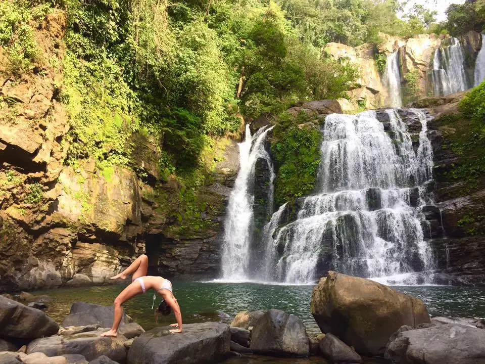 Yoga practice in nature at Yoga Ashram Costa Rica