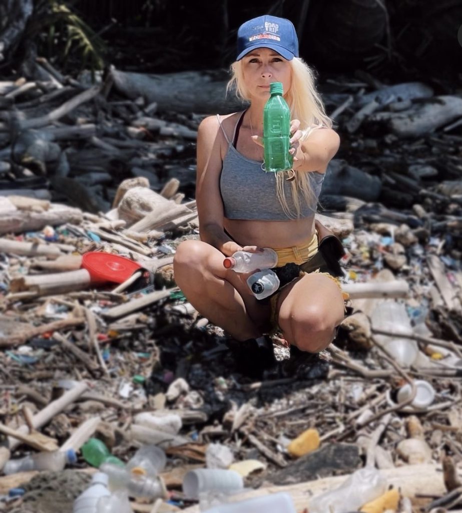 Sandy from Operation rich coast beach cleanup