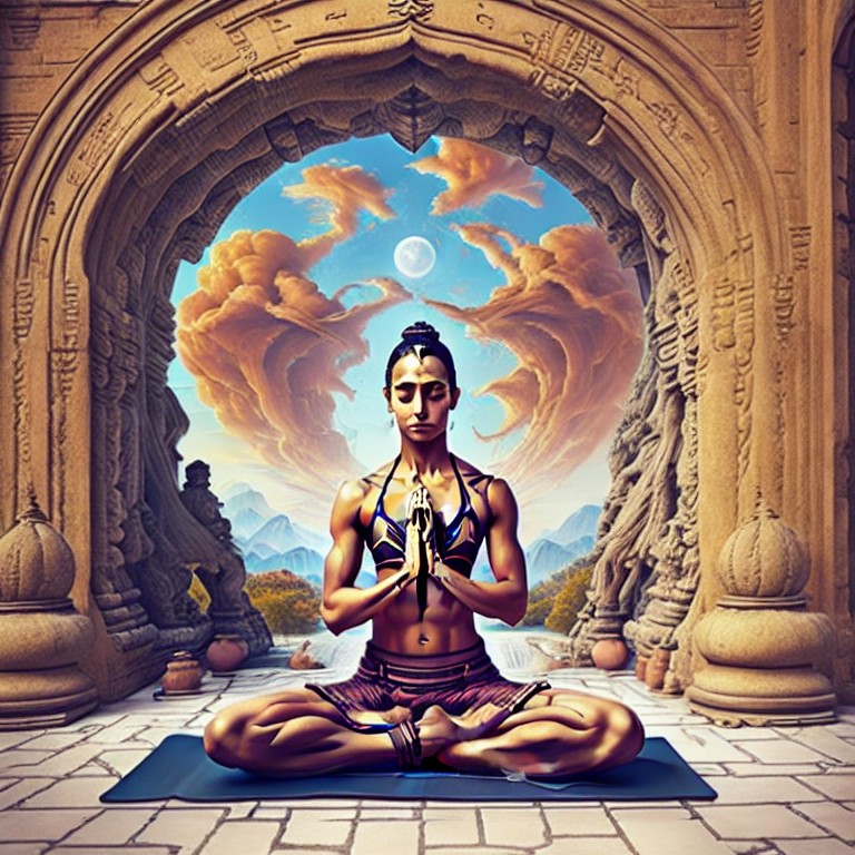 yogi in meditation