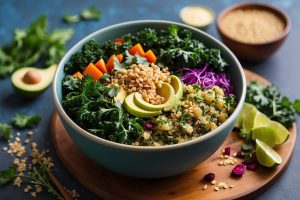 Ayurvedic Quinoa and Kale Power Bowl Recipe