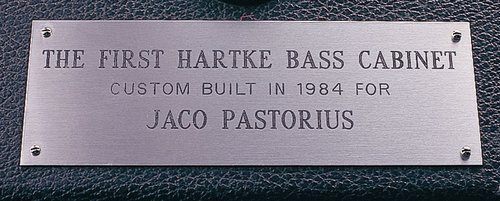 Jaco Pastorius plaque