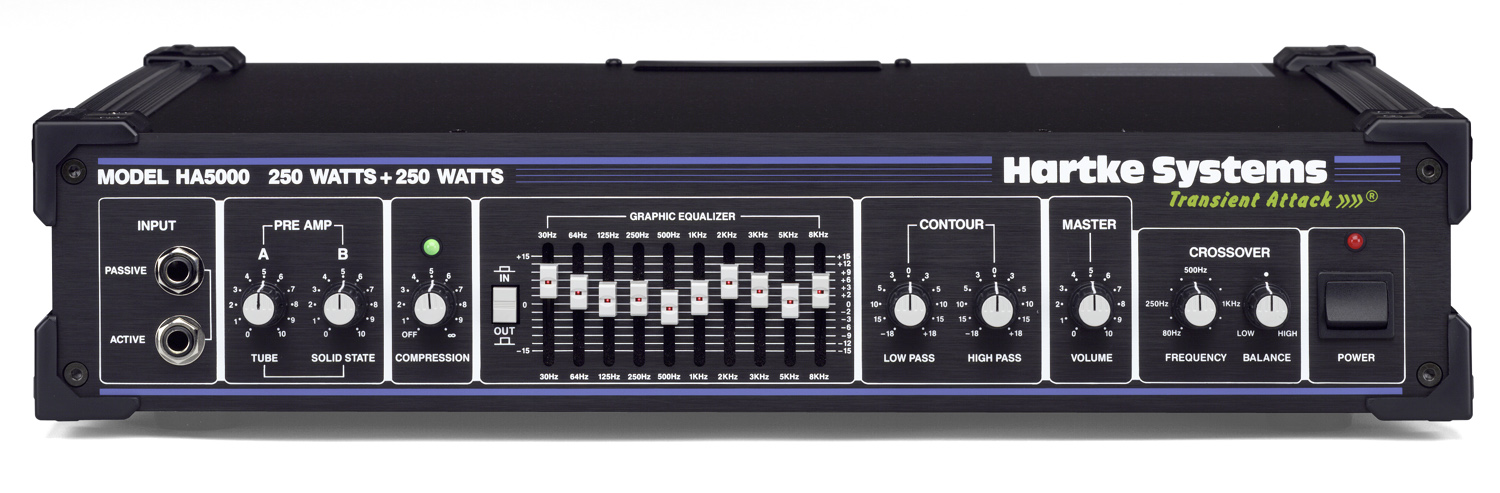 Hartke Systems HA5000 ベースアンプヘッド ラック付き HA5000 | Hartke