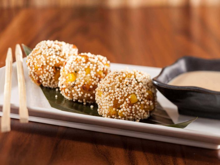 Bluefin Crab & Corn Fritters