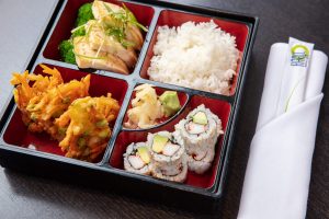 Tofu Steak Bento Box lunch