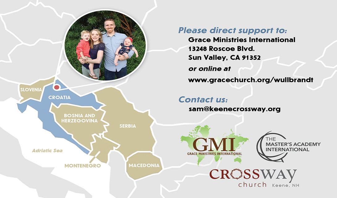 Croatia Missionaries: Sam and Sarah