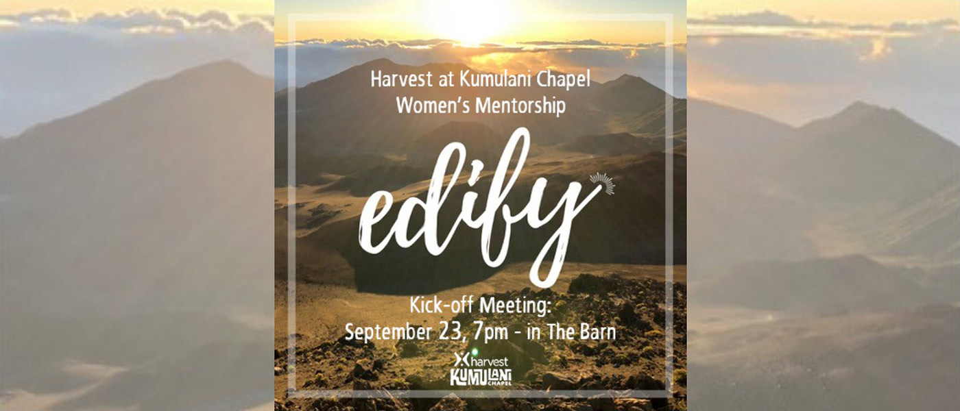 Edify: A Women’s Mentoring Ministry