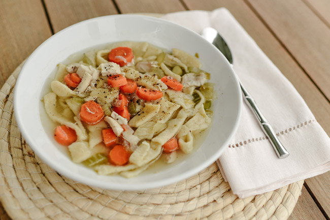 Honey's Amazing Chicken Noodle Soup - Harvest - Harvest