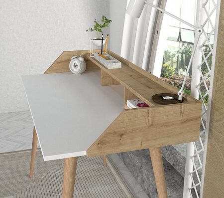 שולחן מחשב/עבודה מעוצב לבית ולמשרד ברוחב 120 ס"מ