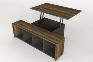 שולחן סלון חכם ברוחב 120 ס"מ Twins Design