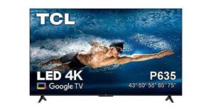 מסך "65 TCL 4K LED SMART