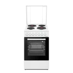 ‏תנור משולב כיריים חשמל Prosonic דגם PR 5055 HP WHT