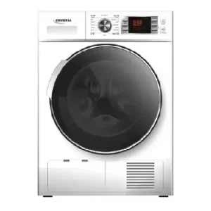 מייבש כביסה קונדנסור 8 ק”ג דלת שחורה Crystal MDR870B