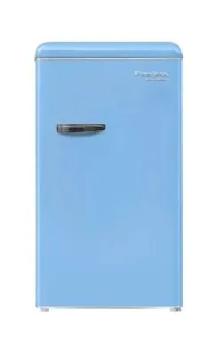 מקרר 90 ליטר רטרו פירלס תכלת דגם  Peerless BC90VX