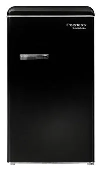 מקרר 90 ליטר רטרו פירלס שחור דגם  Peerless BC90VX