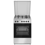 תנור משולב גז 50 פירלס PR 5005 IX סילבר Peerless
