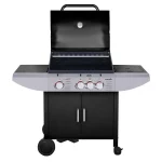 גריל גז 3 מבערים Char Grill + כירת צד KYQ-K23ST