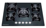 כיריים 5 להבות זכוכית שחורה ML-7030GB Peerless פירלס