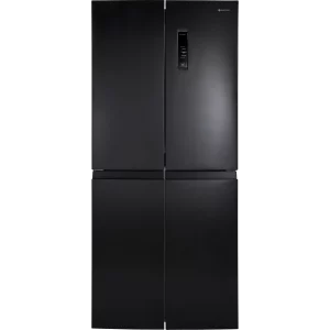 מקרר 4 דלתות מקפיא תחתון 466 ליטר נטו Electra EL522DN עם מפסק תאורה באישור מכון צומת - גימור נירוסטה מושחרת אחריות ע"י היבואן הרשמי