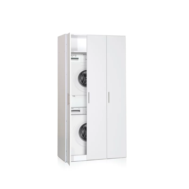 ארון שירות אופיר ארון שירות אופיר 3 דלתות עם מקום כפול למכונת כביסה ומייבש YIRON