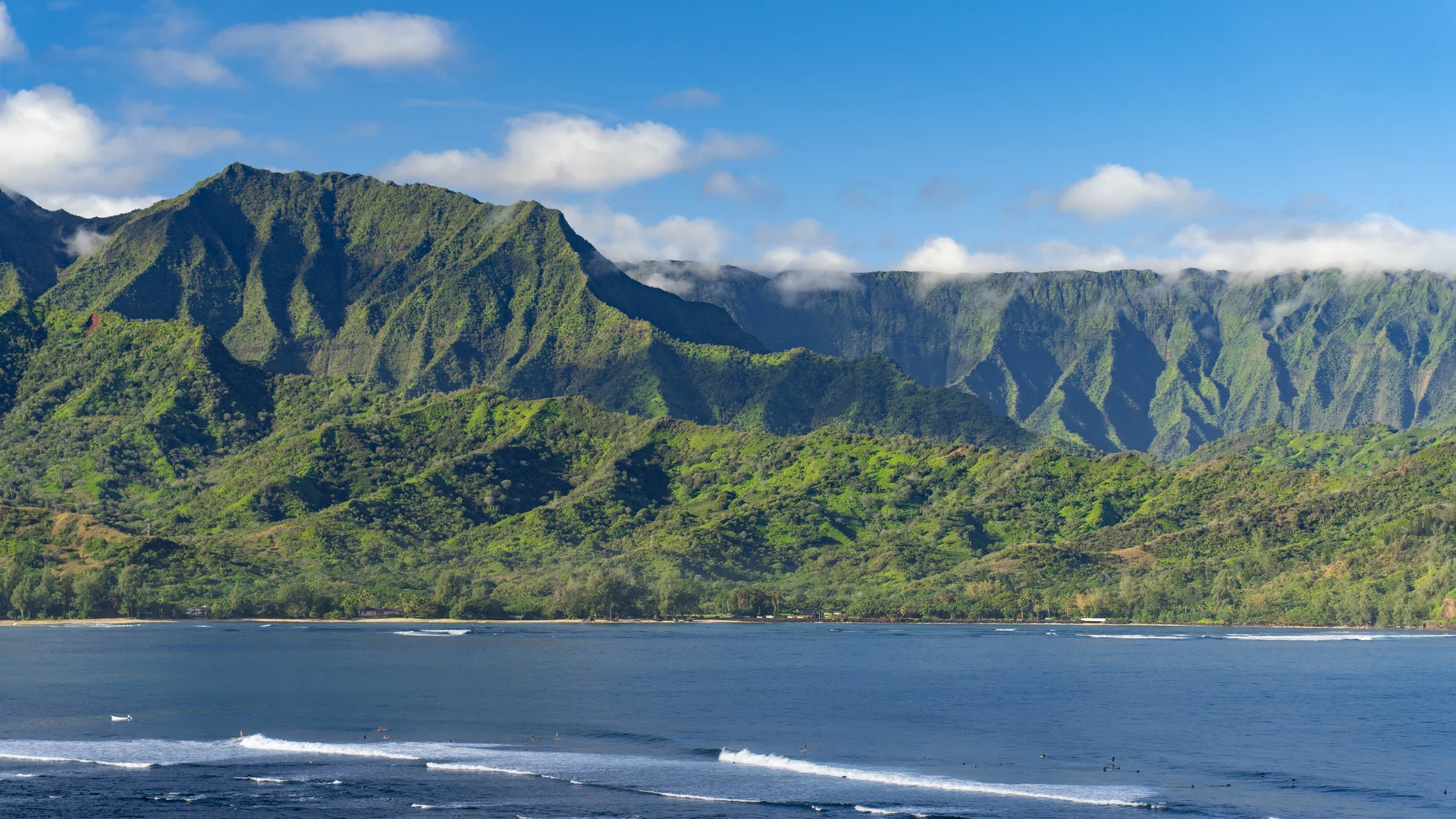 Hanalei Bay Mountains 2