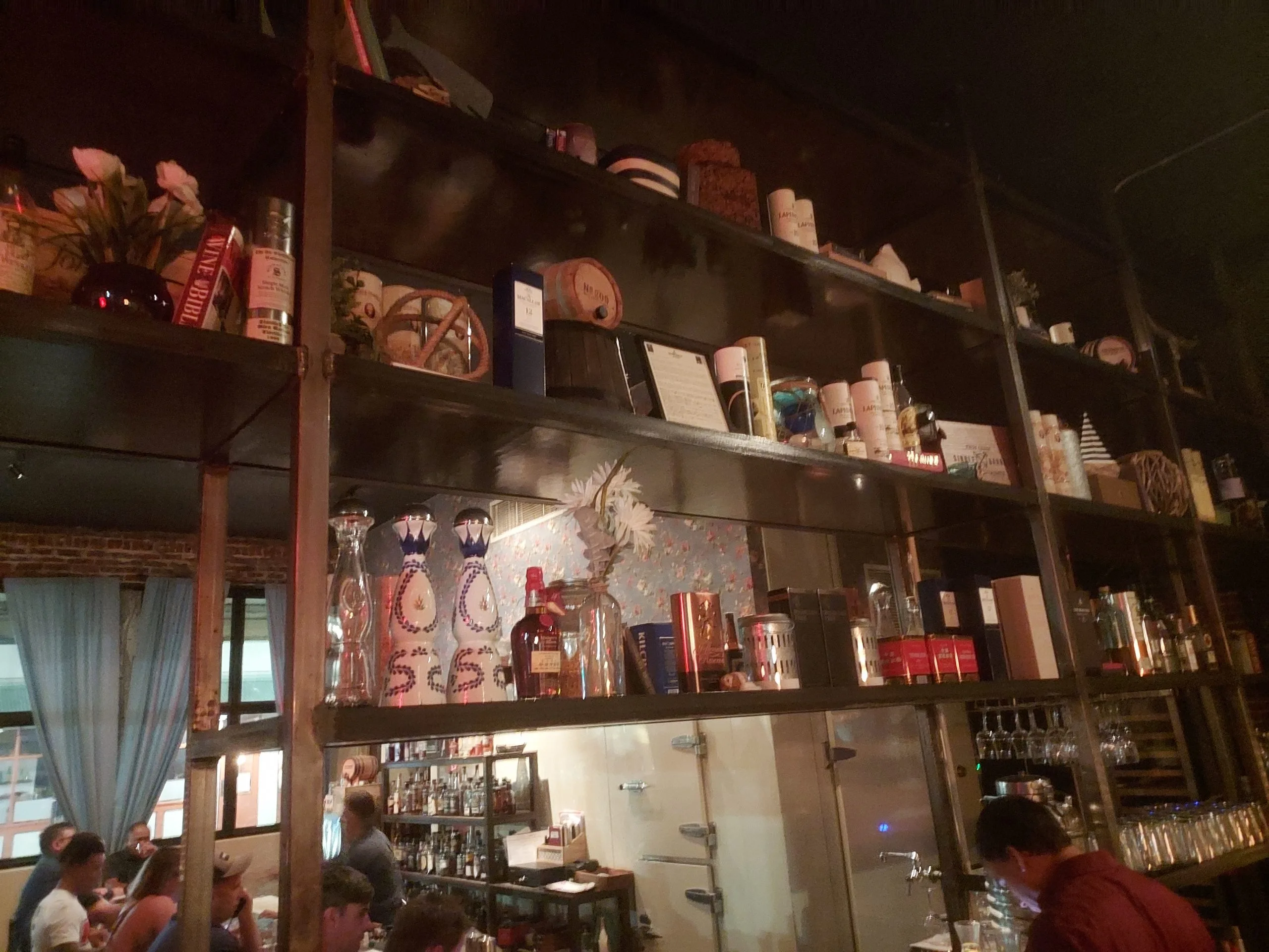 Livestock tavern whisky shelf