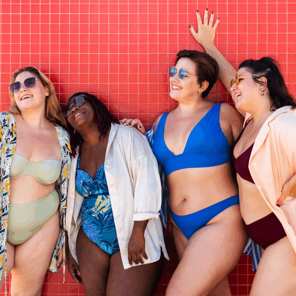 Swimsuits and swimsuit coverups