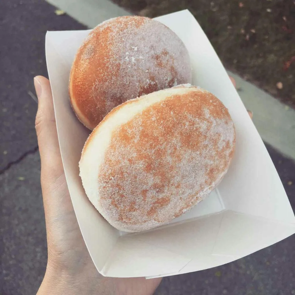 Malasada a to go treat in Hawaii