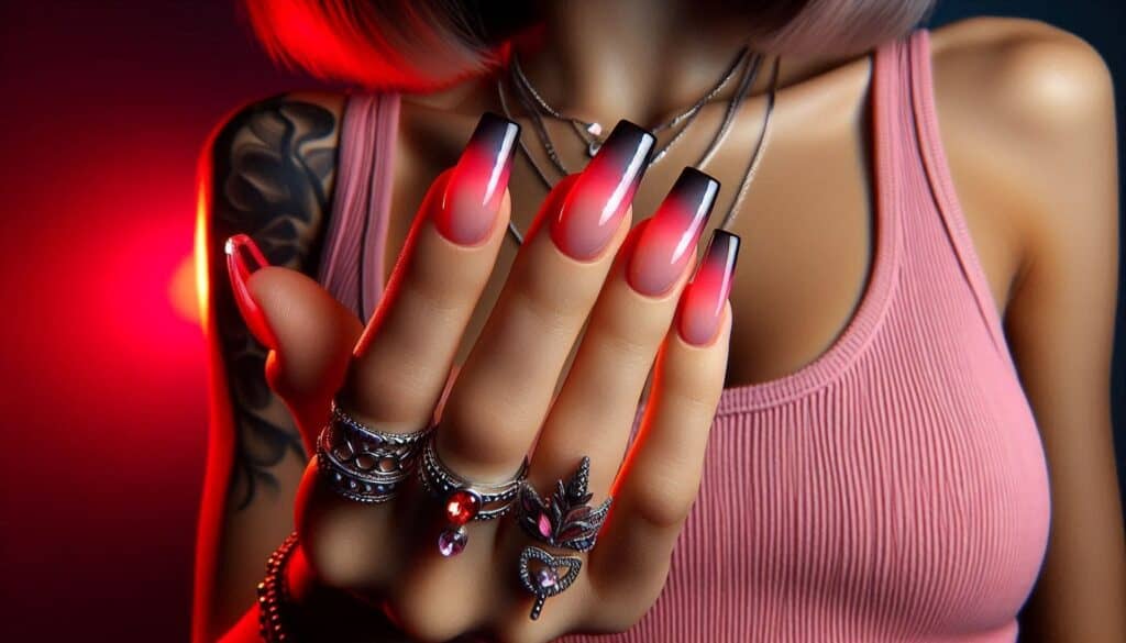 Ombre nails Ombre nails