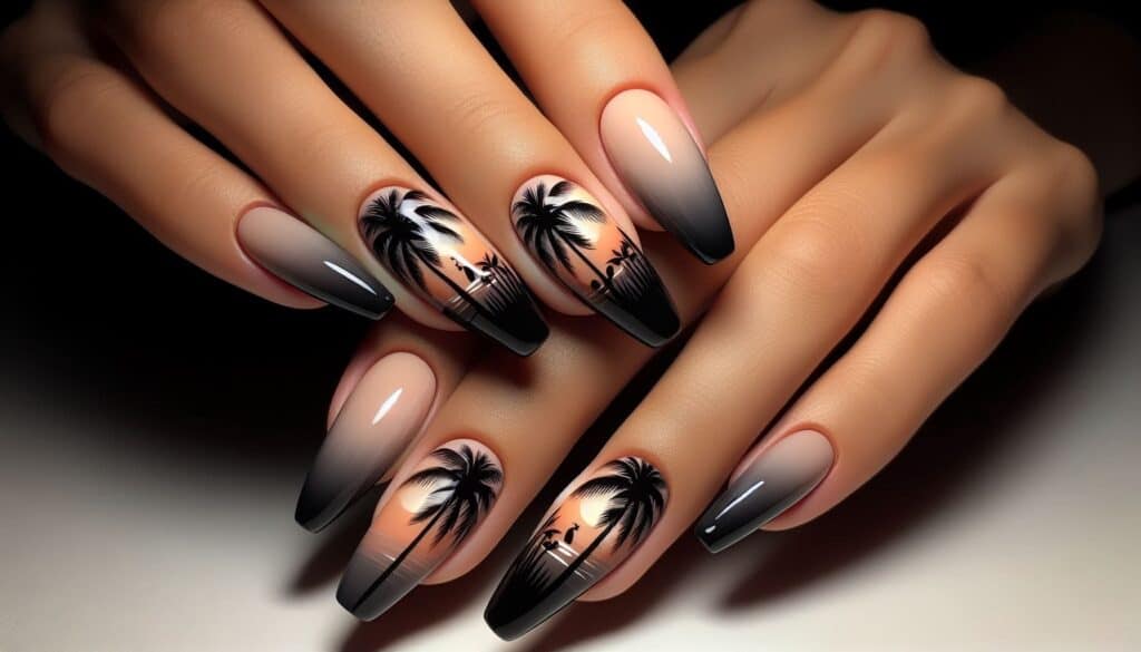 tropical nail designs tropical nail designs