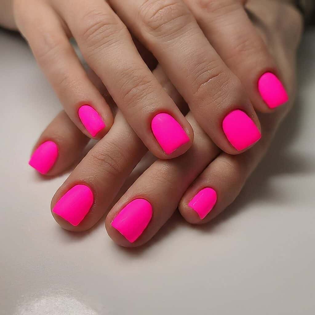 hot pink nail designs hot pink nail designs