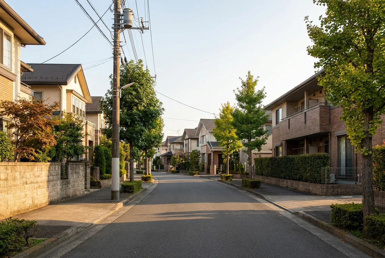 さいたまの住宅街