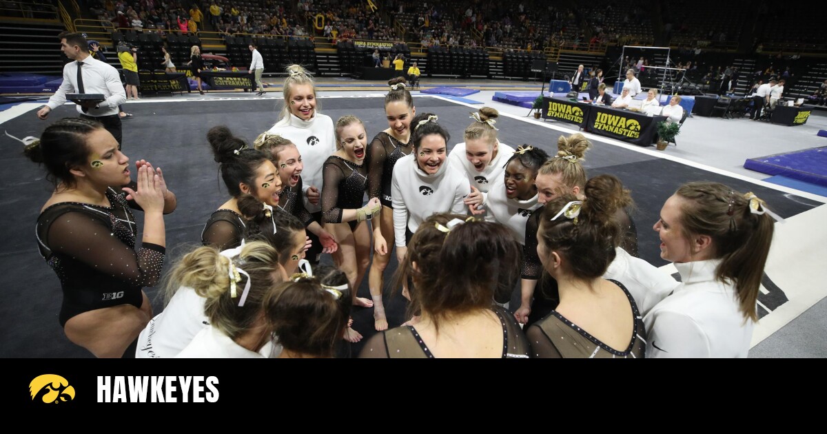 University of Iowa Gymnasts Shine at 2024 NCAA California Regional