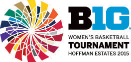 2015 Big Ten Women's Basketball Tournament logo