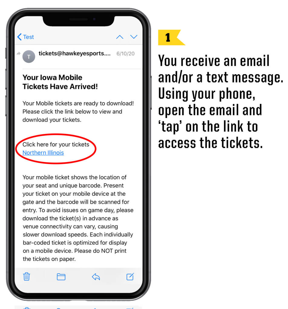 Mobile Ticketing Instructions