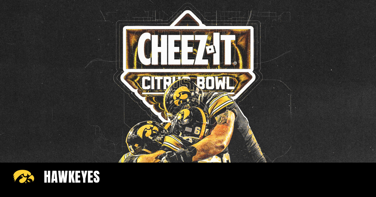 2024 CheezIt Citrus Bowl University of Iowa to Face No. 21 Tennessee