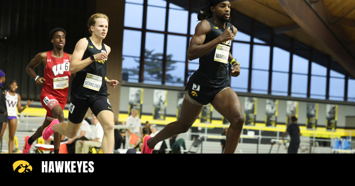 University of Iowa Track and Field Breaks Three School Records in a Historic Weekend