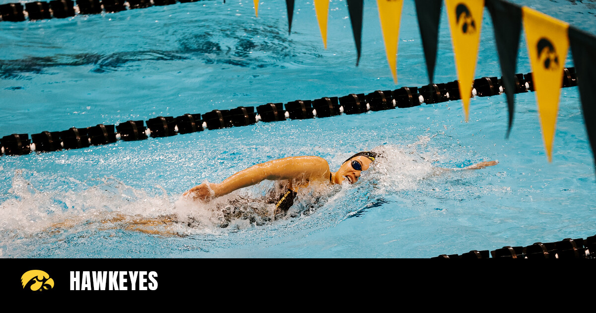 University of Iowa Swimming & Diving Team Competing in National Invitational Championship in Florida