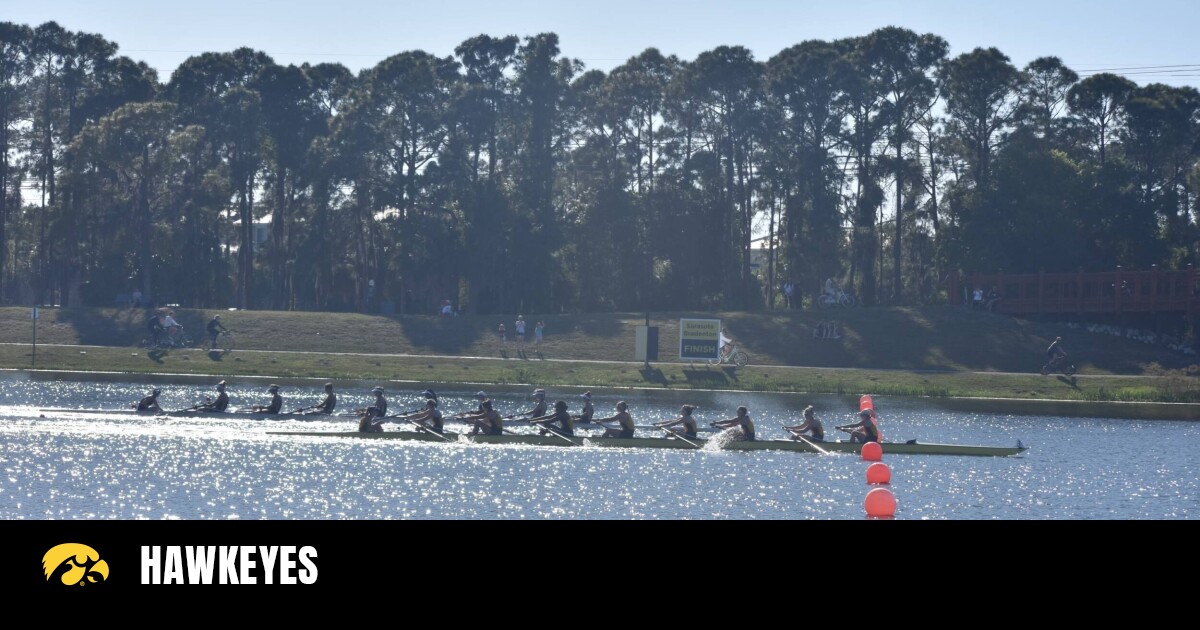 University of Iowa Rowing Triumphs at Sunshine State Invite with Multiple Wins