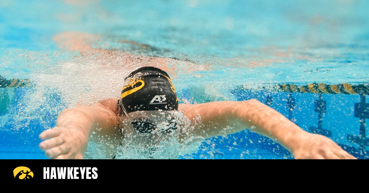 Iowa Hawkeyes Swimmers Honored as Academic All-District Selections