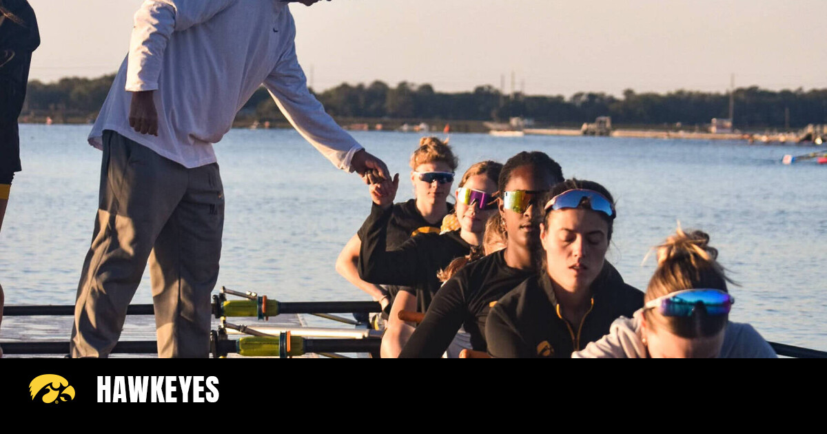 University of Iowa Rowing Competes in Big Ten Invitational Against Top-20 Teams in Florida