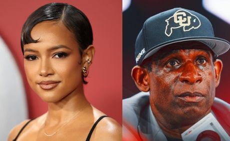 New Couple?! Karrueche Tran Spotted Crying Beside Deion Sanders Amid Cancer Battle (VIDEO)
