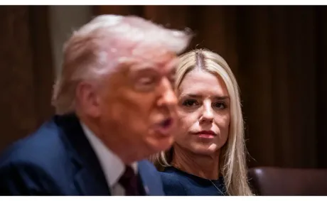 ‘Are His Shoes On the Wrong Feet’: Donald Trump’s ‘Good Job’ Moment Sparks Laughter as People Zero In on His Shoes and Pam Bondi’s Outfit